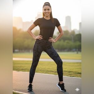 Under Armour Gray Camouflage Leggings